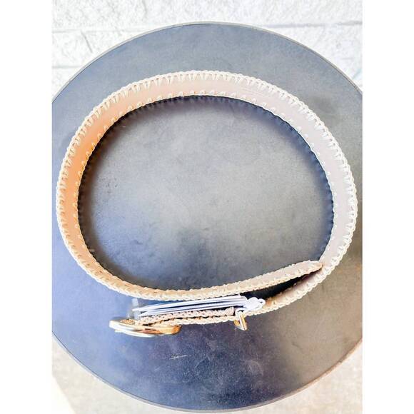 NEW ZIMMERMANN women's kaia leather belt in tan - Picture 2 of 4